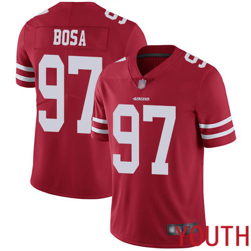 San Francisco 49ers Limited Red Youth Nick Bosa Home NFL Jersey #97 Vapor Untouchable